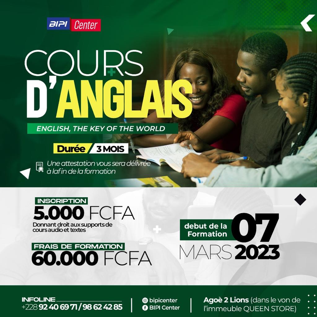 Bipi anglais flyer